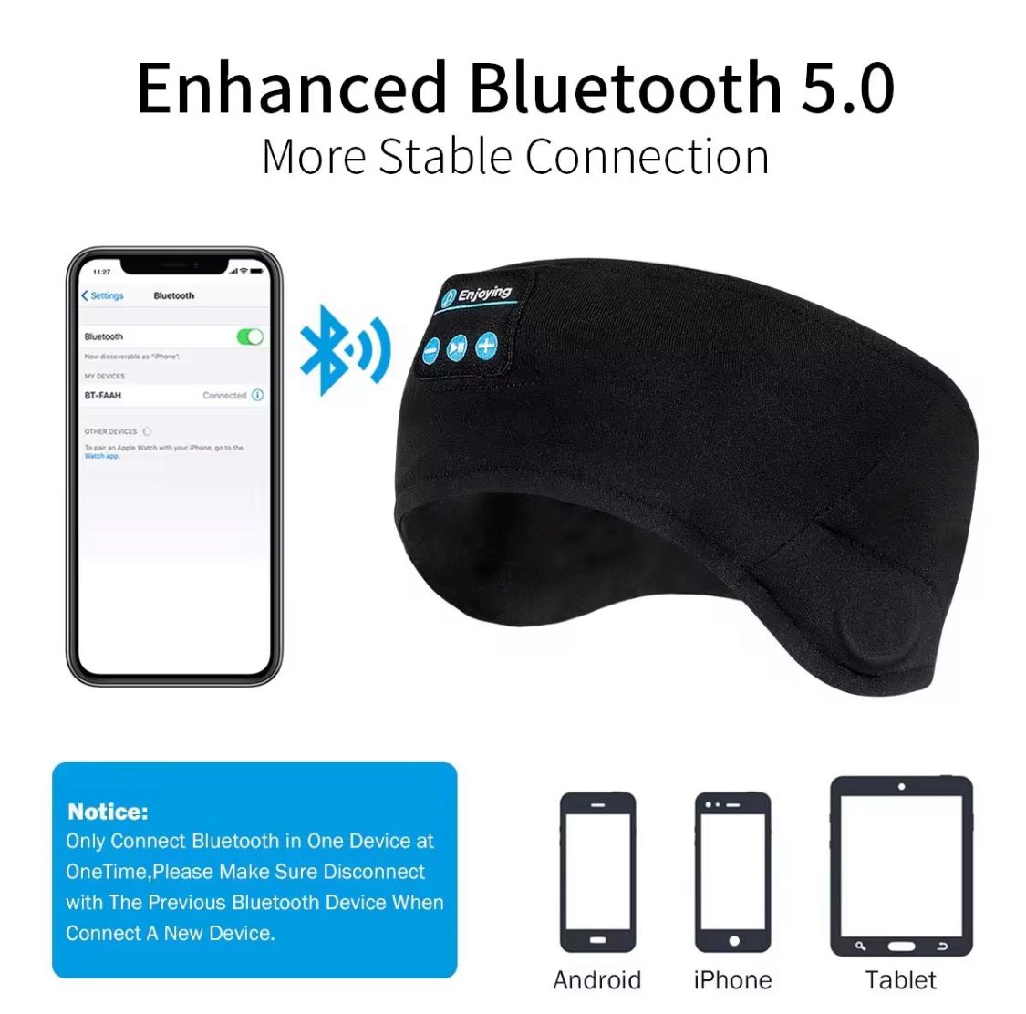 Bluetooth Headband